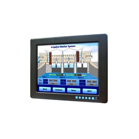 Advantech 12.1" Xga Wt Ind. Monitor W/ Resistive Ts FPM-3121G-R3BE